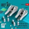 RESKIT RS48-0519 AGM-142 Popeye 2/Have Lite missiles (2 pcs) (3D Printed) 1/48